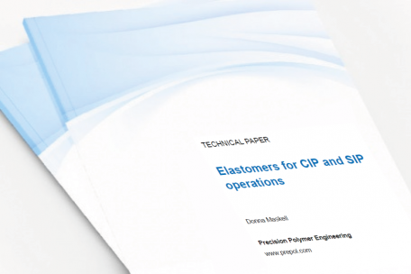 Elastomers for CIP and SIP operations