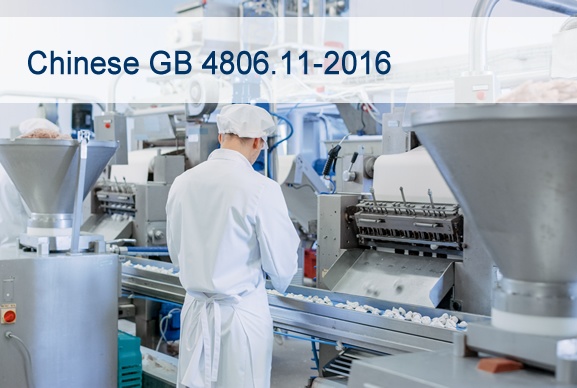 Food Contact Seals to Chinese Standard GB 4806.11-2016