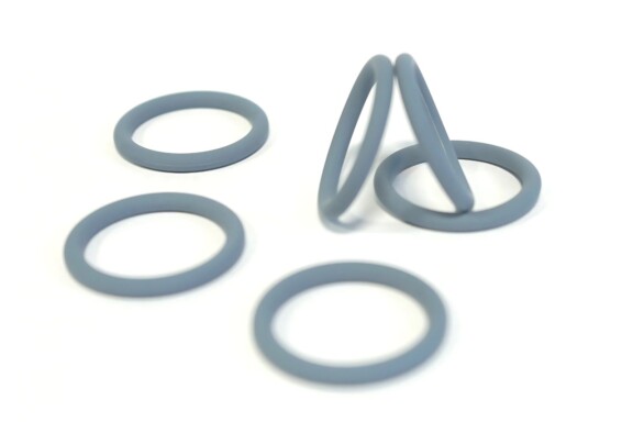 Metal detectable elastomers