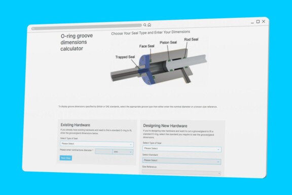 O-ring groove dimensions calculator