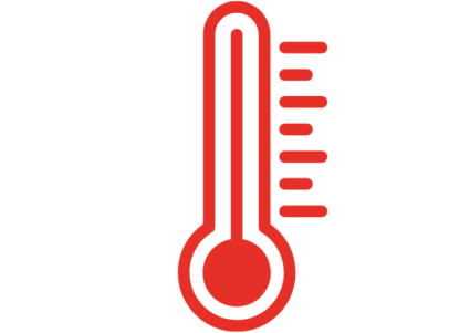 Extreme Hot to Cold Temperature Capability +350°C to -46°C icon